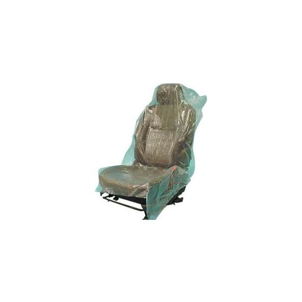 JohnDow Economy Plastic Seat Covers Roll, Green - 200 Covers/Box - ESCB-2
